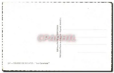 Corridas de regatas - 'Les Canetons' — Éditions Pages - Perpignan — Verso