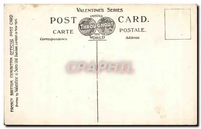 Court of Honour — Exposição Franco-Britânica, Londres, 1908 — Valentine's & Sons Ltd — Verso