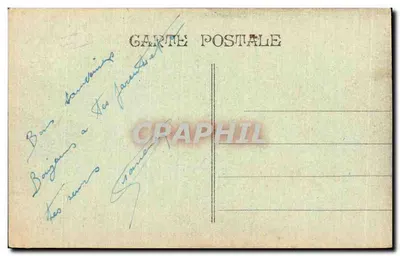 Vismarkt in Marseille — beroemde sardijn — J. Daumas, 4, rue Rigaud — Achterkant