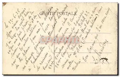 No País da Normandia — Père Mathieu — Coleção P. Bunel, fot.-edit., Vimoutiers (Orne) - rep. int. 2085 — Verso