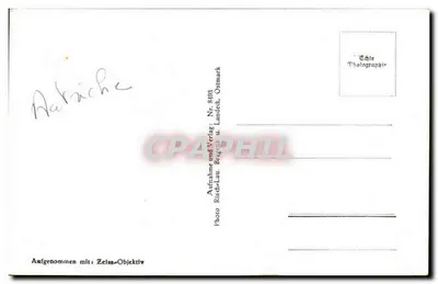 Bregenz i Bodensee — widok z powietrza — Photo Rischd-Lau, Ostmark, n° 8493 — Rewers
