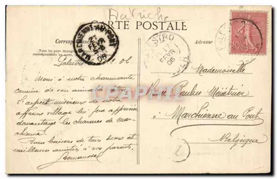 Palestro — Vue générale — éditeur imprimeur non visible — Verso