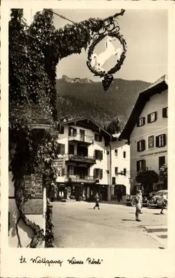 St. Wolfgang — Hotel 'Weißes Rössl' — Echte Photographie W.75