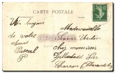 Bounne Peurcossion — 88 — Bounicot & Cognat — Verso