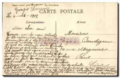 A pulga — Série de caricaturas — Editor Yed, n°6 — Verso