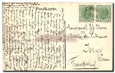 Visão de Steyr — Alpenstadt Steyr D.Ö. — editor não visível — Verso