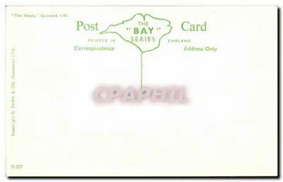 La costa — Gurnard, I.W. — G. Dean & Co. (Sandown) Ltd. — Verso