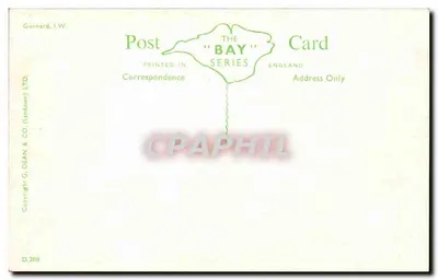 Gurnard, I.W. — Vista della baia — G. DEAN & CO. (Sandown) LTD. — Verso