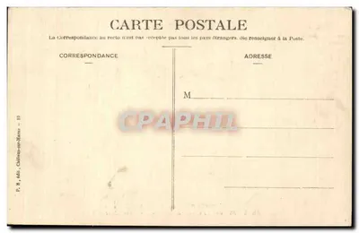 Marital Discord — Bed Scene — P. B., publisher Châlons-sur-Marne - 19 — Back