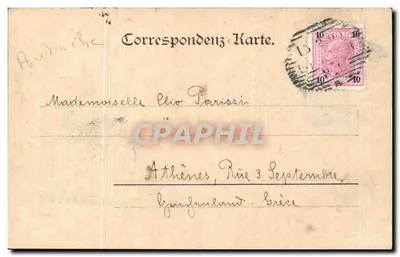 Graz z Palmwarte — widok panoramiczny — L. Strohschneider, Graz 81 — Rewers