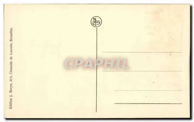 Zeebrugge — Brecha causada pela explosão de um submarino inglês — Editor J. Revyn, Bruxelas — Verso