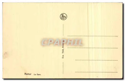 Namur — Gara — wydawca NIS — Rewers
