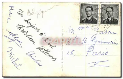 Aubel — Panorama — Éd. L. Franssen, Wekem — Verso