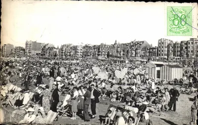 A Praia de De Panne — vista animada — BELGIOQUE BAYLOR