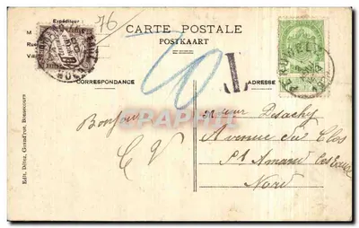 Bonsecours - Grand'rue i Bazylika N.-D. — Rewers