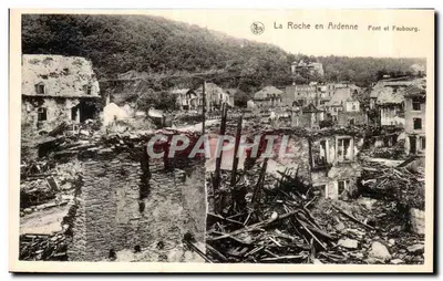 La Roche en Ardenne — Ponte e Faubourg — Ern. Thill, Bruxelas