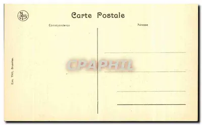 Cliché de Bois — Dinant, Faubourg de L'Éta — NELS, Bruksela — Rewers