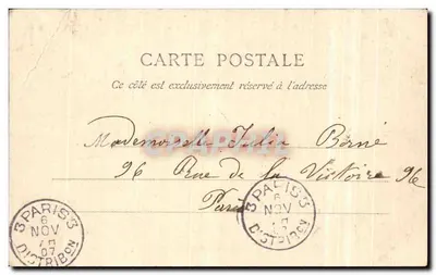 Gand — Vista de um Canal em Gand — Editor não identificado, n° 21 — Verso