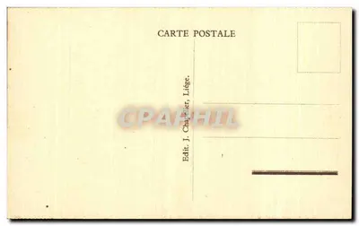 Liège — Rzeka Meuse przy nabrzeżu Goffe — Wydawca J. Chapelier, Liège — Rewers