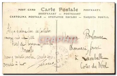 Bruxelles — La Stazione del Nord — editore anonimo, n° 84 — Verso