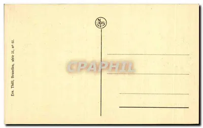 Malines - panorama — widok z powietrza — wydawca Nels, seria 21, nr 61 — Rewers