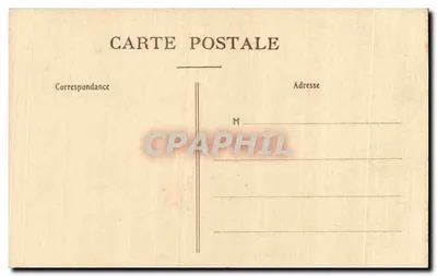 Saint Martin perto de Saint Hilaire — Reprodução artística — Maison de la Presse, Paris — Verso