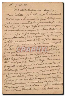 Żołnierz w mundurze — Franchise Militaire — Nadawca z Maisons-Laffitte — Rewers