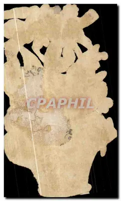 Cartolina d'epoca Fantaisie Fleurs — Verso