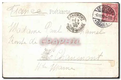 Saarpartie — Saarbrücken-St. Johann — editor não identificado — Verso