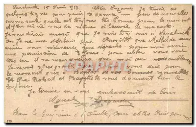 Saarbrücken — Saarpartie — editor desconhecido, n° de série 170 — Verso
