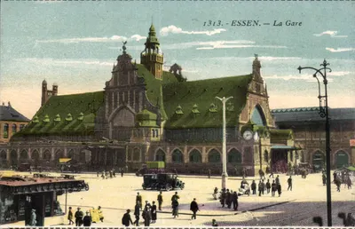 Essen — A Estação — Editor Anônimo, n° de série 1313