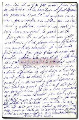 Mainz — wizualizacja Renu z łódkami — wydawca nieznany — Rewers