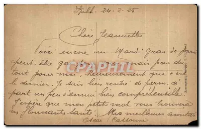 Kehl — Porto do rio Reno — editor não identificado — Verso