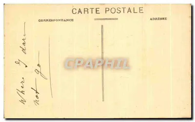 ALGER - Een Straat van de Casbah — Uitgever A. F., n° 19 — Achterkant