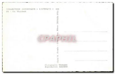 Um Marabout — Coleção Artística «L'Afrique» n°175 — Cliché R. Proutbo — Verso