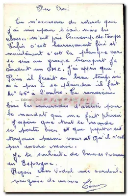 Argel — A Rua de Isly — Edições Jomone — Verso