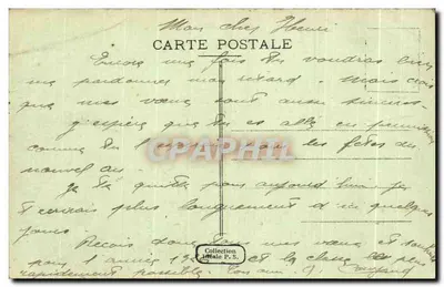 Algier — Hotel Pocztowy — widok głównego budynku — wydawca nieznany, n° 18 — Rewers