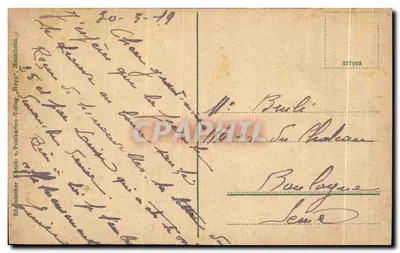 Ludwigshafen a. Rhein, Rheinpartie — Rhinischer Kunst- u. Postkarten-Verlag — Verso