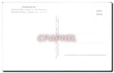 Gasthof Fraundorfer — Partenkirchen — Photo-Verlag Garmisch-Partenkirchen — Rewers
