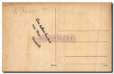 Scharzwaldhaus — drewniana domowa z krzyżem drogowym — Scharzwaldhaus — Rewers