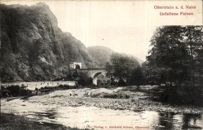 Oberstein a. d. Nahe — Rochas Caídas — Verlag v. Gerhard Schulz, Oberstein