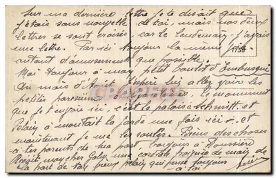 Mainz. Governo. — Vista del palazzo del governo a Mainz — editore non identificato — Verso
