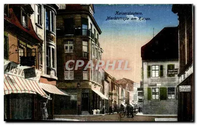 Kaiserslautern. Markistroße am Riesens — editor Schubert Dreivfuss