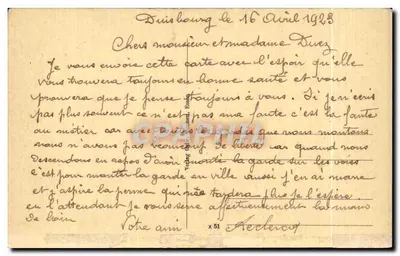 Essen-Ruhr — Kopstadtplatz — editor desconhecido, número de série não visível — Verso