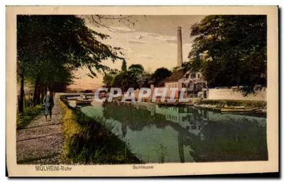 Mülheim-Ruhr — Cadeia de água — Verlag Gehbauer, Essen