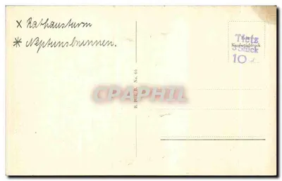 Berlin — Schlossplatz — éditeur R.B.I.B. No. 66 — Verso
