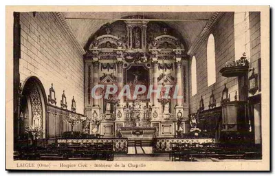 Laigle (Orne) — Hospício Civil — Interior da Capela