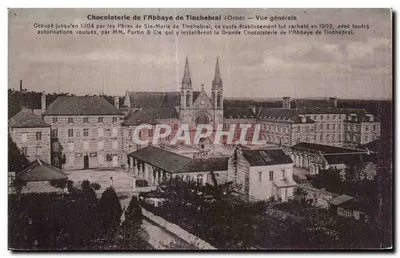 Chocolateria da Abadia de Tinchebray (Orne) — Vista geral