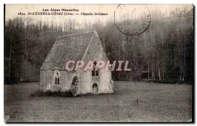 St-Céneri-le-Gérei (Orne) — Capela St-Cémeri — 1894