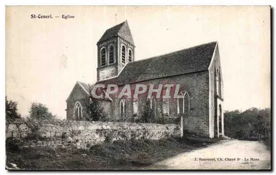 St-Ceneri — Igreja — J. Bouveret, Chayé-sur-Le Mans